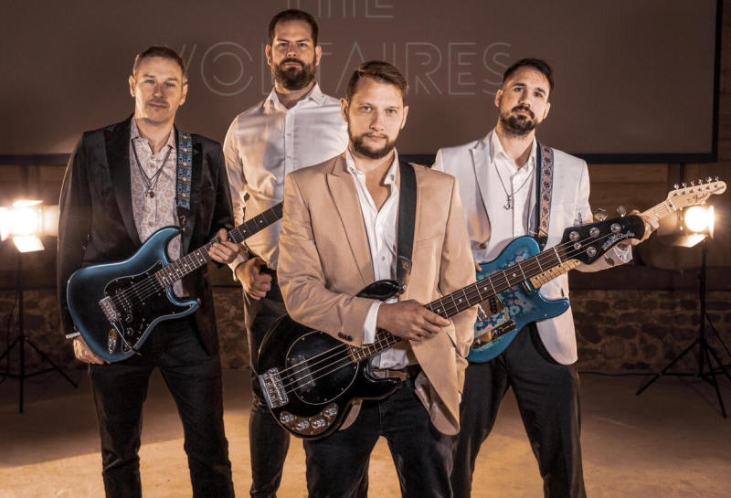 the voltaires - live wedding music band